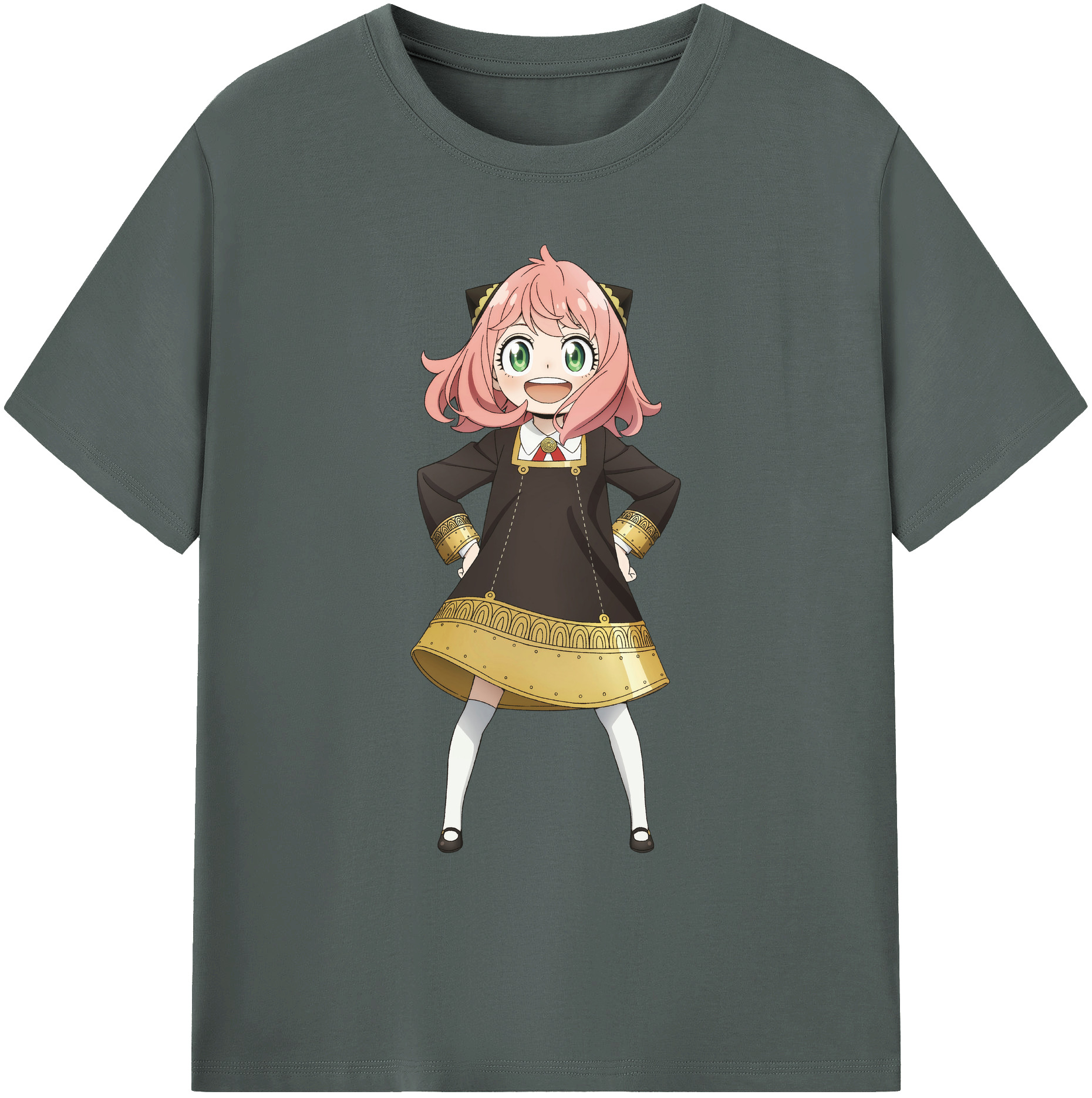 （画像用） SPY×FAMILY间谍家家酒 綿100％ メンズ半袖Tシャツ｜肌触りやわらか＆通気性